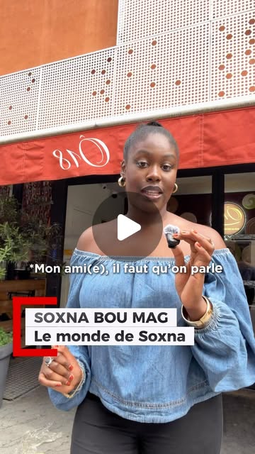 Façade Ô18 avec auvent rouge